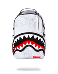WHITE MARBLE BACKPACK
