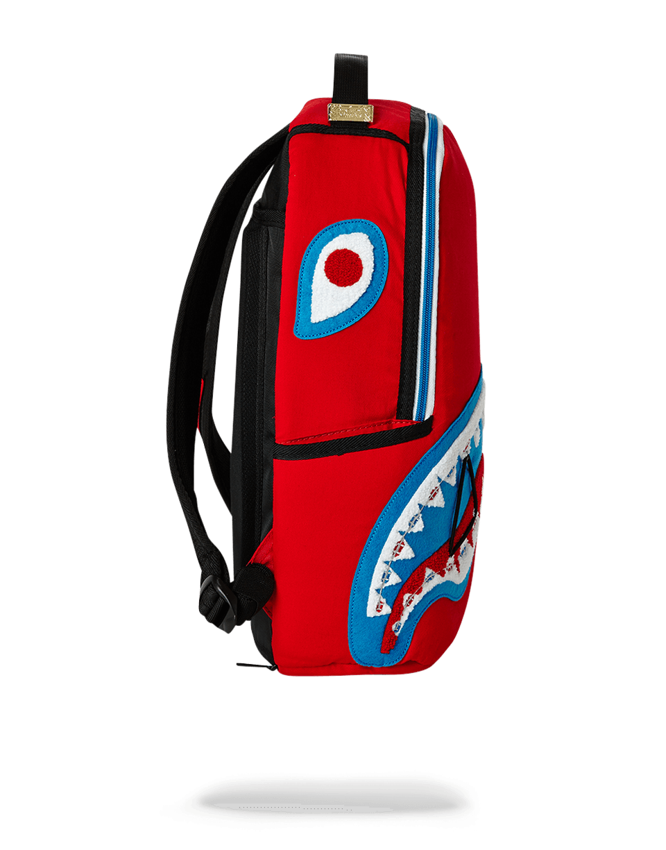 BRACES SHARK (RED)