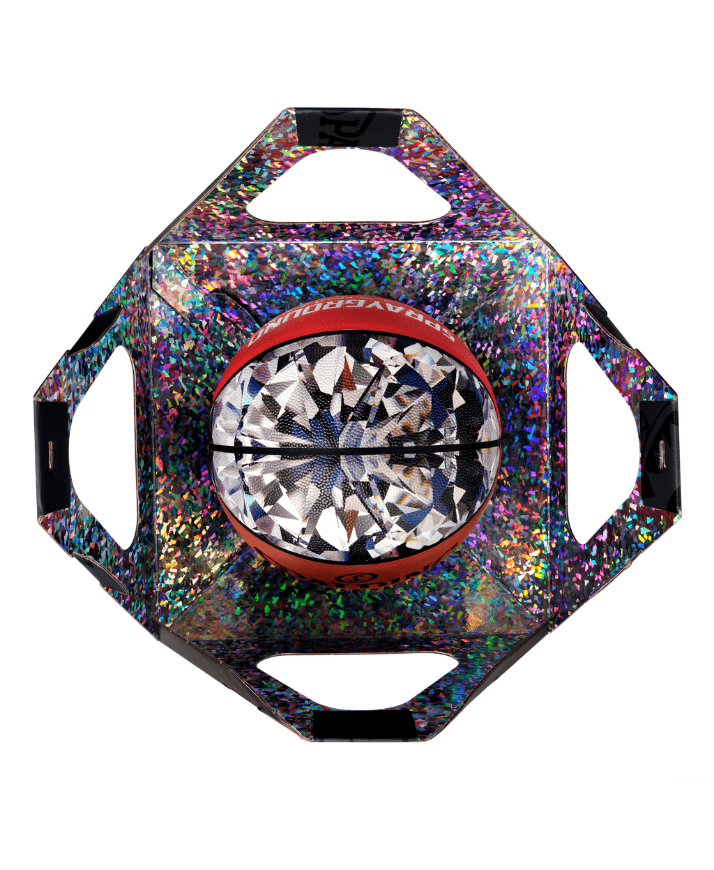 SPALDING X SPRAYGROUND DIAMOND BASKETBALL
