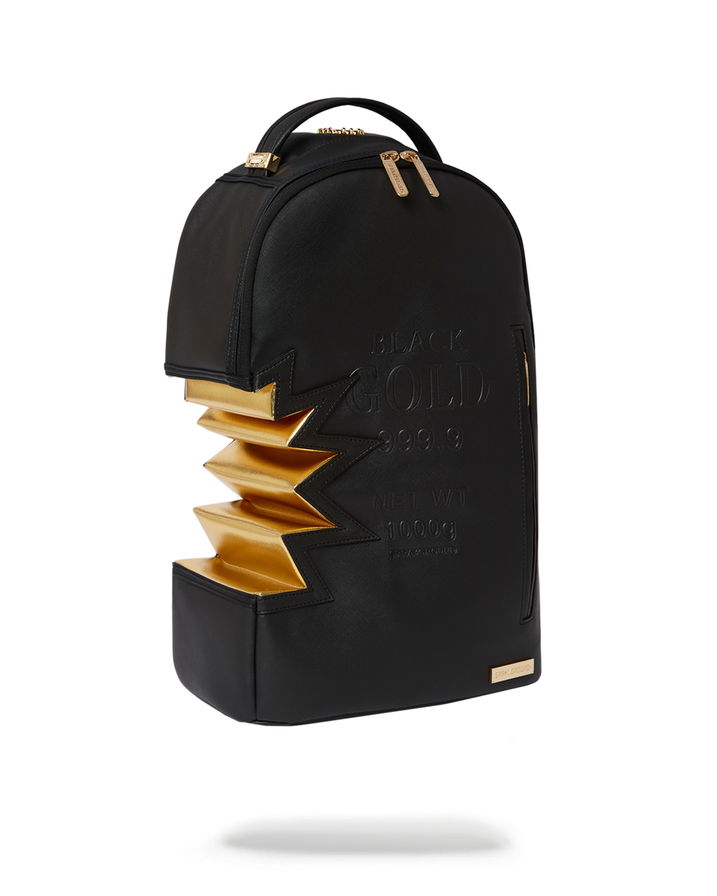 A.i.3 SHARK BITE BLACK GOLD BACKPACK (DLXV)