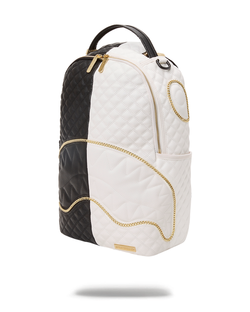 LEVELED UP SPLIT QUILT SHARK BACKPACK (DLXV)