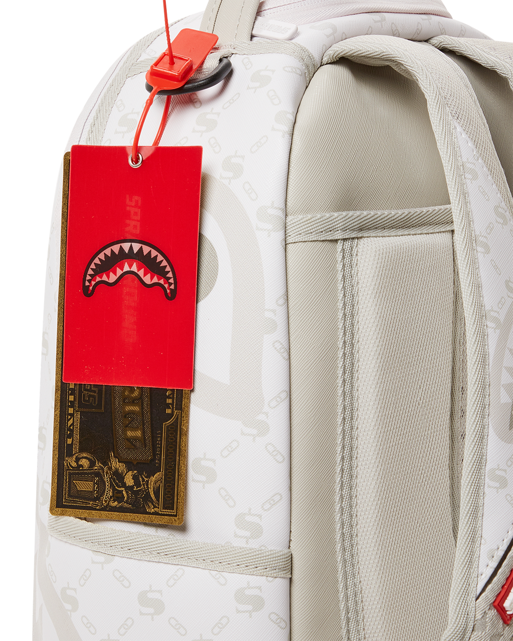 MONEY PATTERN POWDER BACKPACK (DLXV)