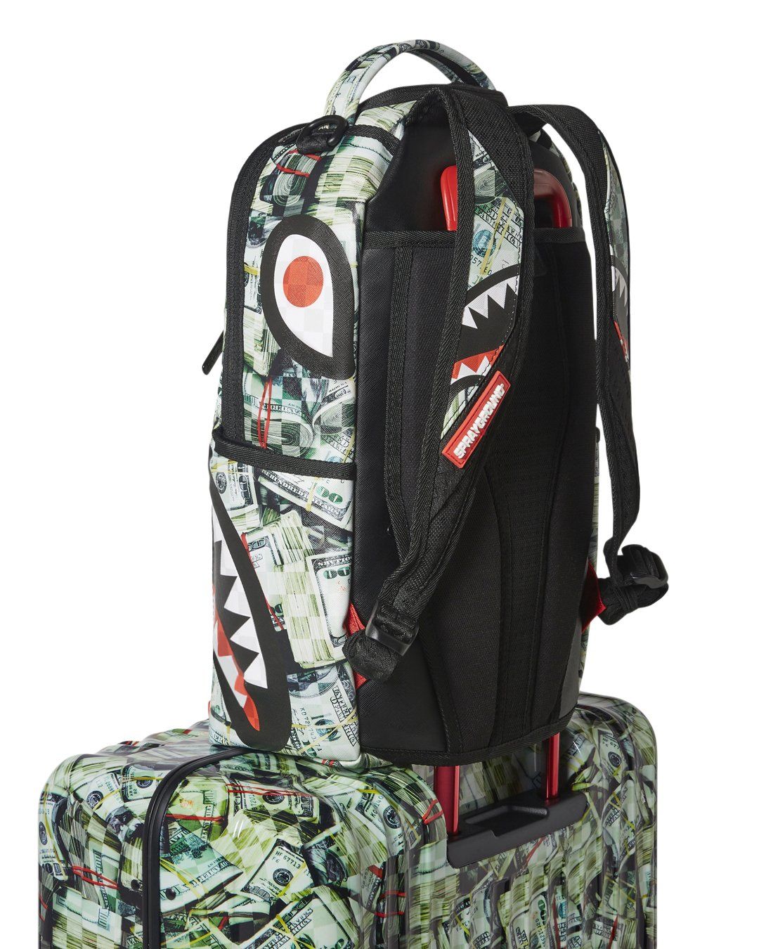 MAMA I MADE IT SHARKITECTURE HARDSHELL FULL-SIZE LUGGAGE