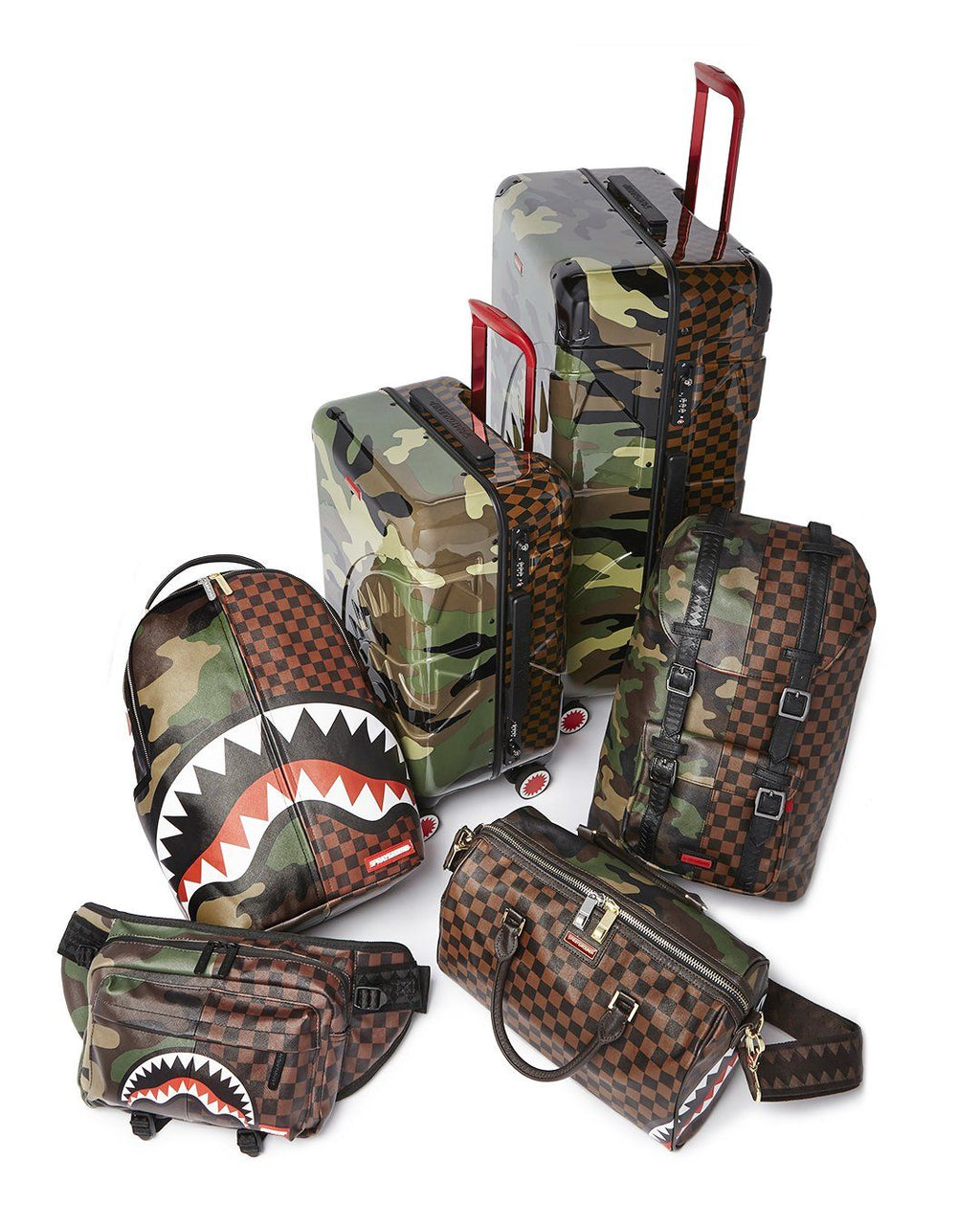 JUNGLE PARIS 21.5” CARRY-ON SHARKITECTURE LUGGAGE