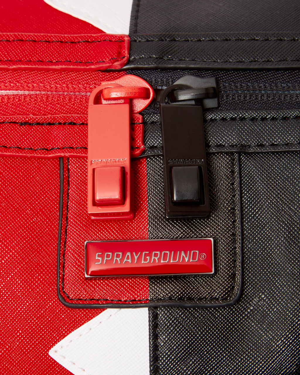 VERTICAL SHARK CUT & SEW DUFFLE