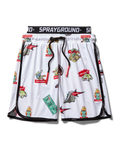 KIDS PATCH ALL-IN SWIM TRUNKS (WHITE)