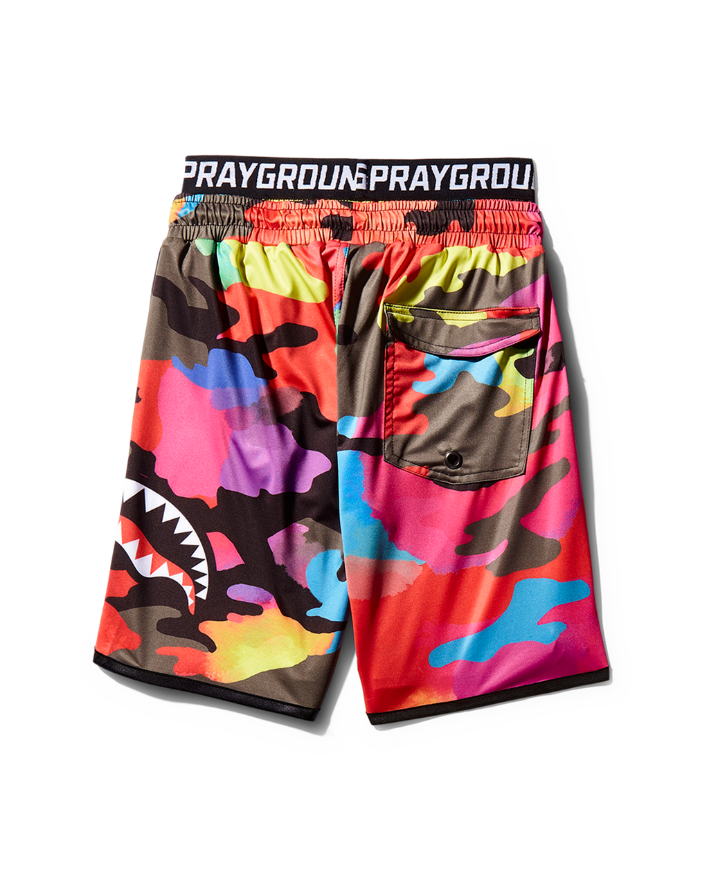 KIDS CAMOBURST SWIM TRUNKS