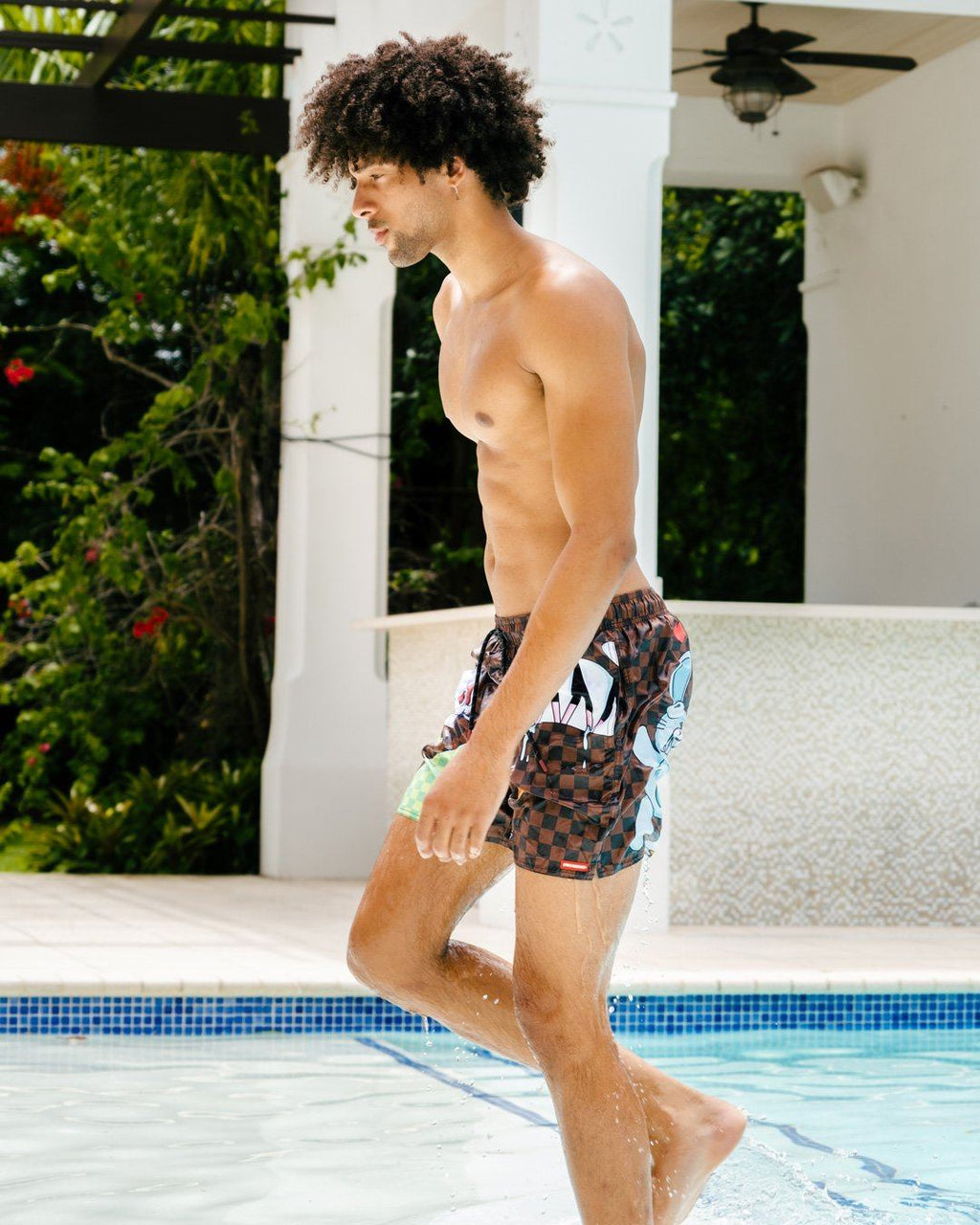WTF SHARK SHOTO SWIM TRUNKS